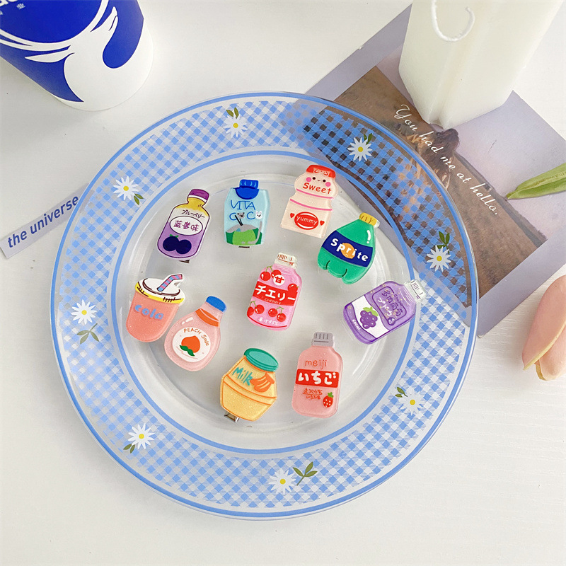 emoji facial expression bag water drop barrettes butt clip acrylic clip hairpin funny sweat drop pp clip stall wholesale Specification drawing