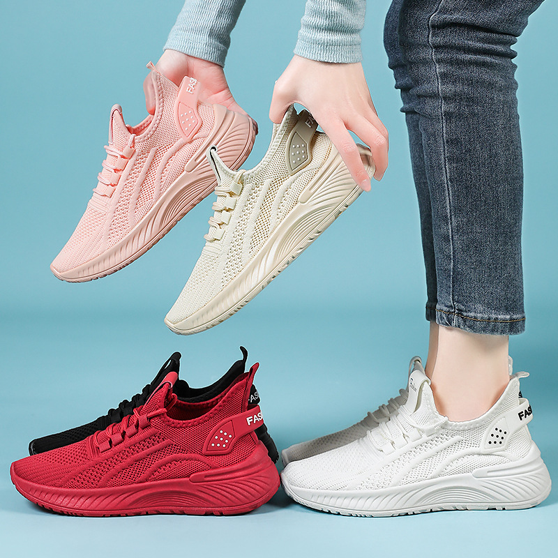 women's shoes soft bottom not tired cross-border shoes women's summer new white shoes air cushion shoes slip-on casual sneakers Application Scenario