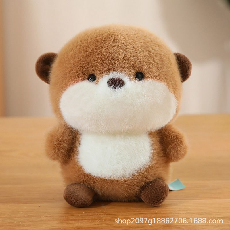 table with doll small ornaments cute plush toys accompany doll decorations learning match birthday gift Application Scenario