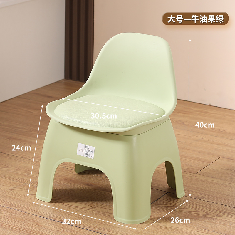 backrest small chair mute children's stool small stool internet celebrity small chair low stool beautiful seam stool internet celebrity shoe change stool Specification drawing