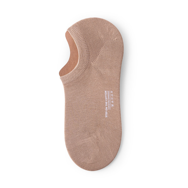 xinjiang cotton summer socks male socks low cut cotton ankle socks men deodorant and sweat-absorbing super short pure color low-cut liners socks men details Picture