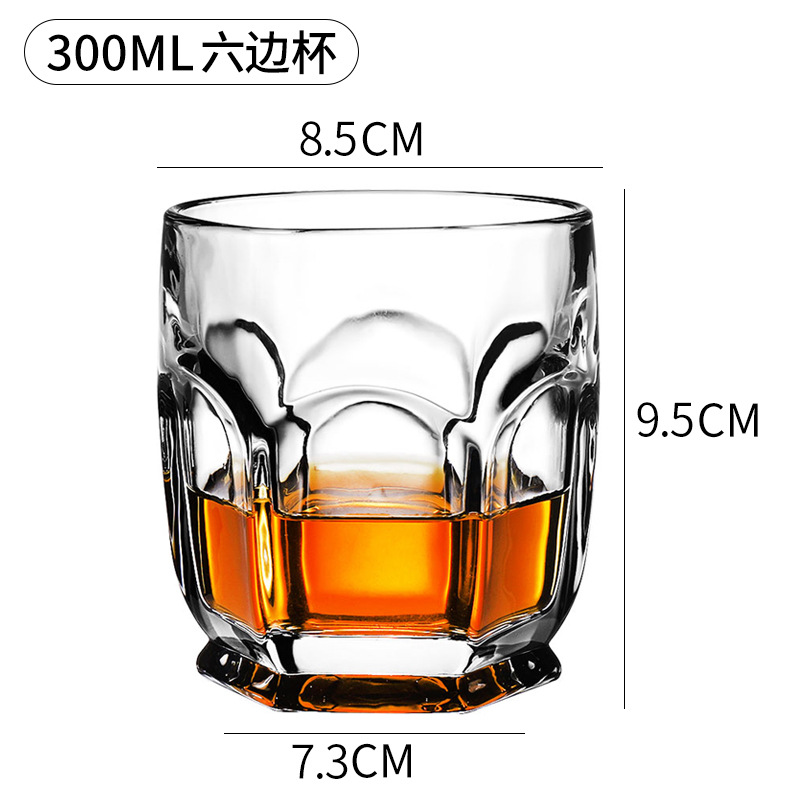 whiskey glass glass wine glass wine glass classical cup drinking cup whiskey shot glass barware beer steins Application Scenario