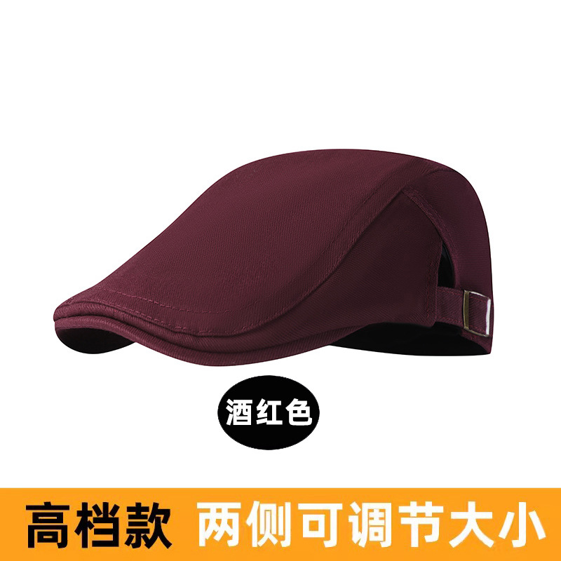 spot cotton beret advance hats men's and women's sun hats fashion chef cap milk tea shop advertising cap Application Scenario