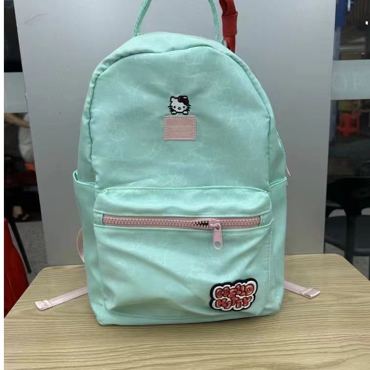 2024 new hellokitty joint name nova trendy brand backpack girls cute and lightweight back student schoolbag Specification drawing