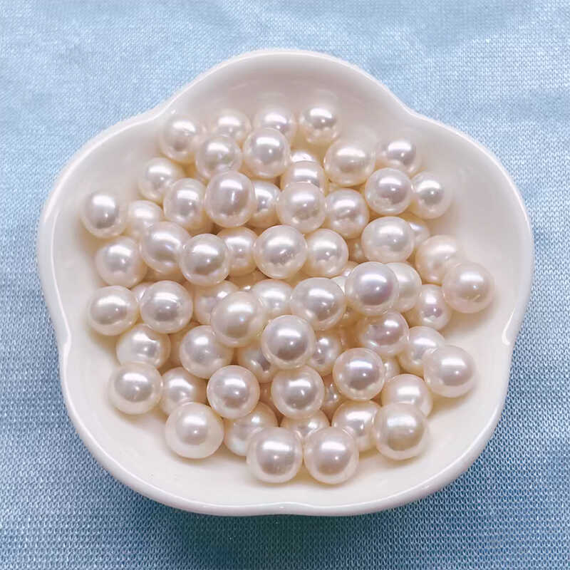 natural fresh water round pearl 3.5-4mm white strong light round beads scattered beads diy jewelry material bulk batch Application Scenario