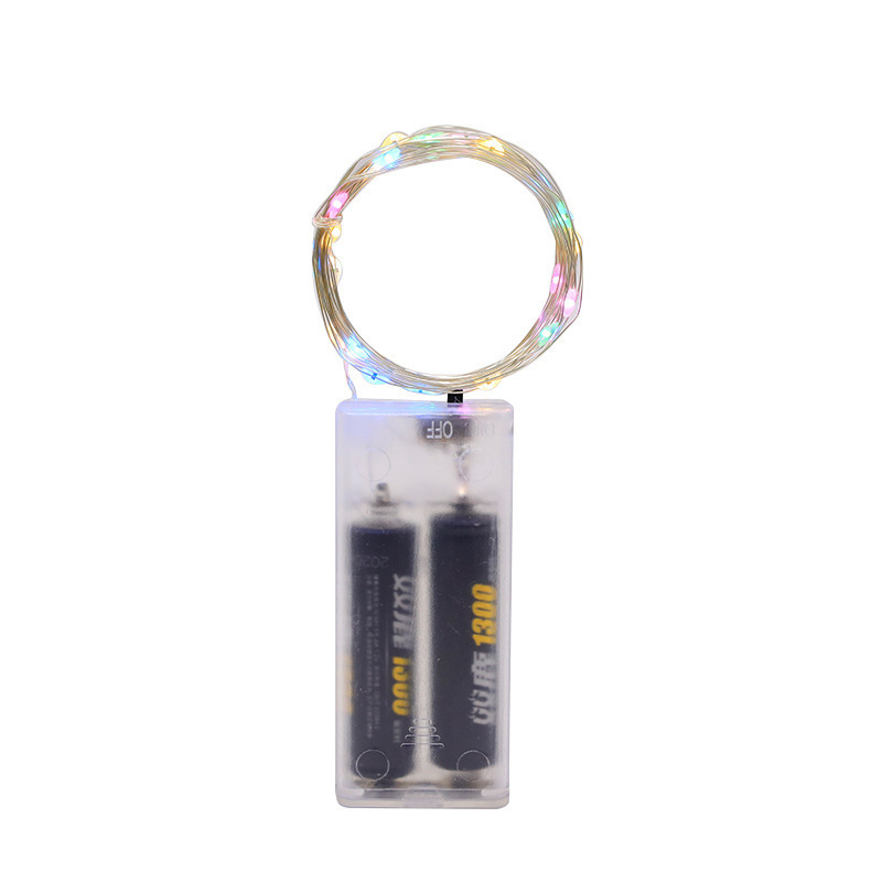 led copper wire lighting chain colored lights three-gear led small white box string confession gift box bounce ball decorative atmosphere layout Application Scenario