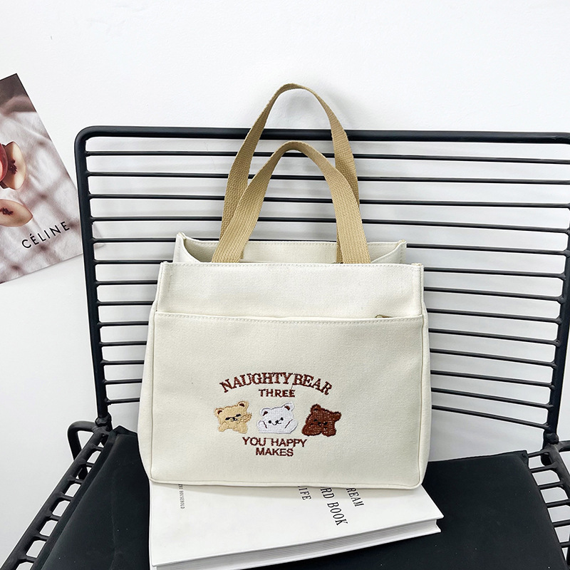 all-matching new casual simple personality printed lightweight tote women's western style lightweight and large capacity tote bag women's bag Application Scenario