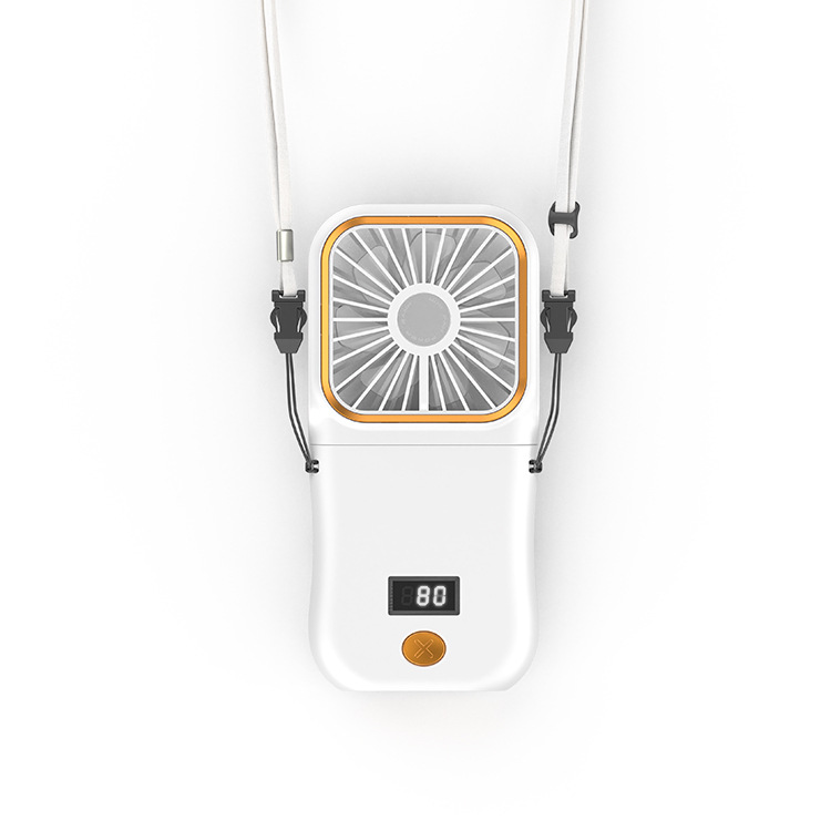 mini little fan foldable desktop halter little fan wholesale low noise portable usb power bank small handheld fan little fan Item Picture