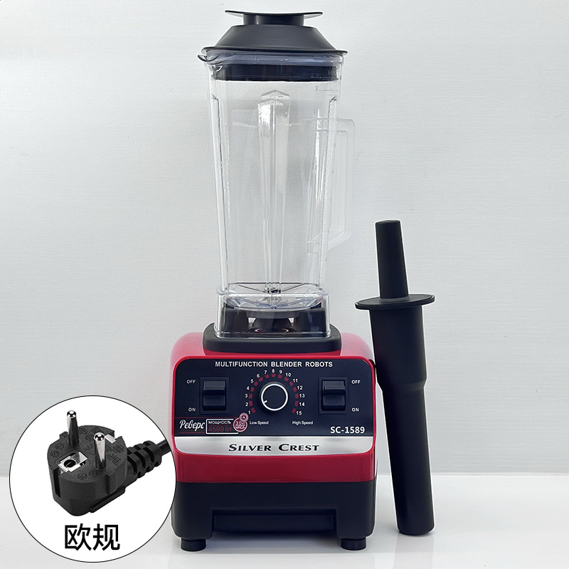 two-in-one cytoderm breaking machine commercial high-power mixer multi-function meat grinder household multi-person cooking machine juicer details Picture