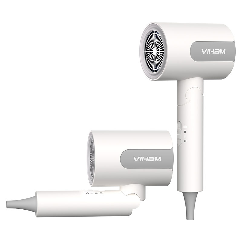high-speed portable folding hair dryer household large wind blue light hair care dormitory hotel hair dryer gift wholesale details Picture