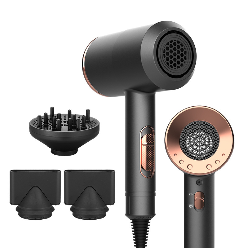 cross-border high-power hair dryer household hair dryer factory wholesale hammer constant temperature anion hair dryer full figure