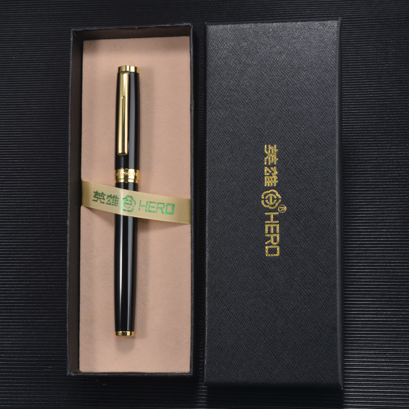 hero hero pen 777 yi pin series men and women writing practice office high-end business meeting gift pen Application Scenario