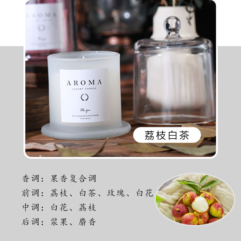 aromatherapy candle adamantine bones glass cup fragrance hand gift handmade canned home smoke-free creative decoration gift box full figure