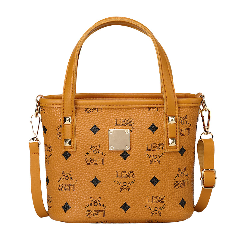classic bucket bag 2023women handbags european and american retro small handbag fashion women's shoulder bag Item Picture