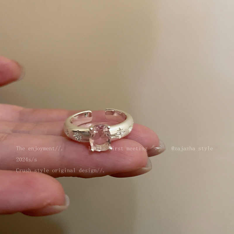 open ring female normcore style ring set sweet cool hot girl style ornament high-grade butterfly ring Item Picture