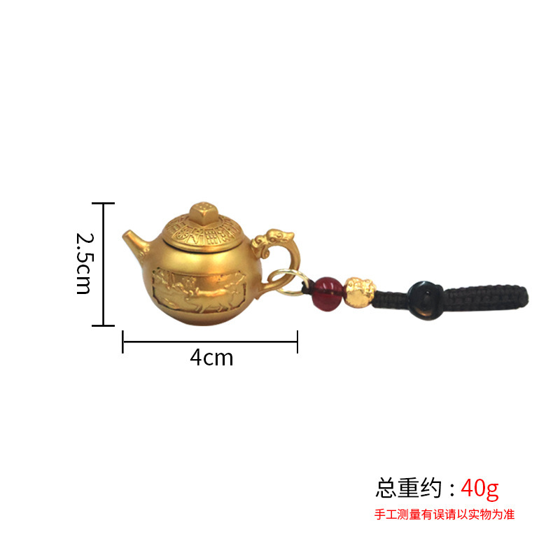 twelve zodiac handle pot pendant immediately hu playing mahjong keychain small pendant decoration gift hand pieces Item Picture