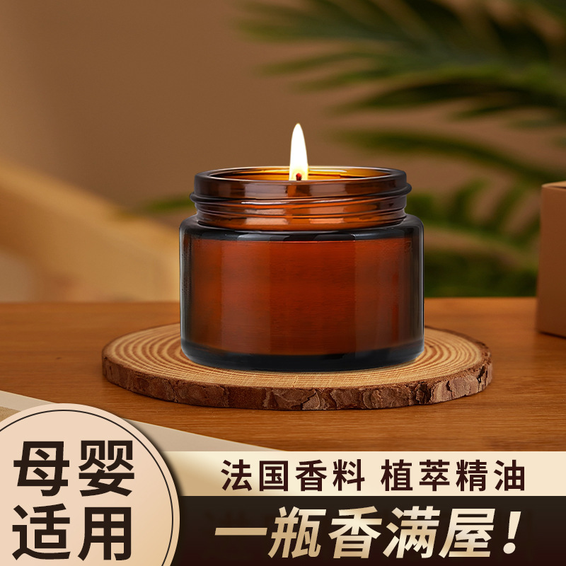 aromatherapy candle lasting incense sleep aid bedroom light perfume high-grade essential oil aromatherapy romantic ornaments gift hand gift Application Scenario