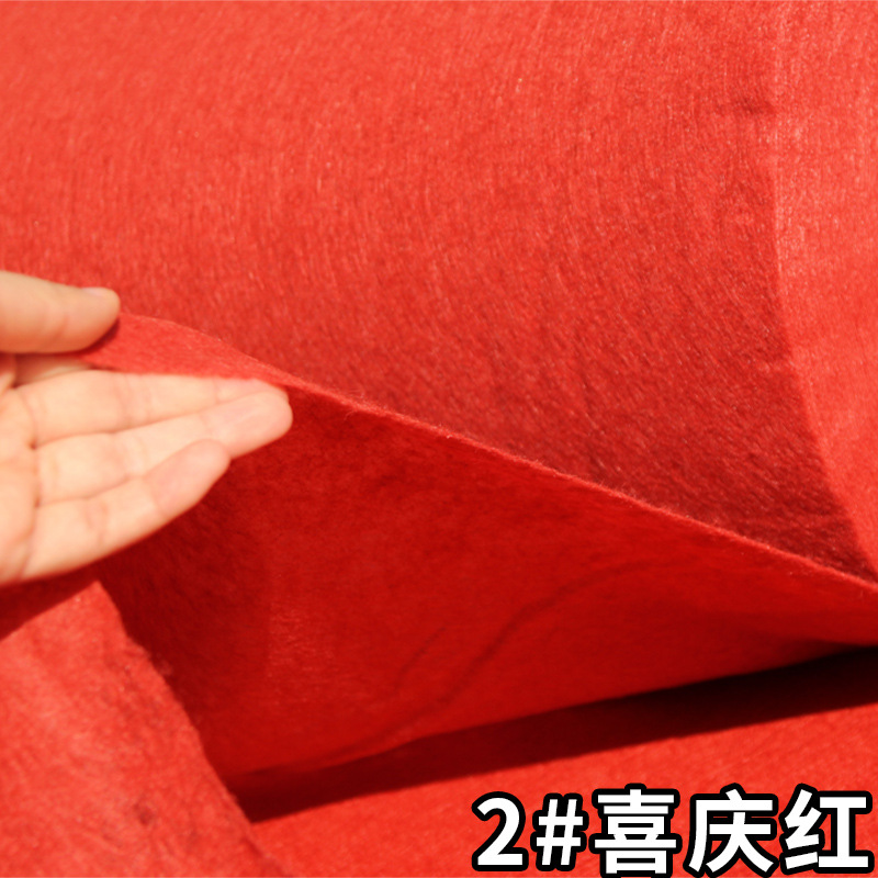 red carpet disposable wedding with words thickening carpet wedding wedding ceremony layout festive non-woven stairs details Picture
