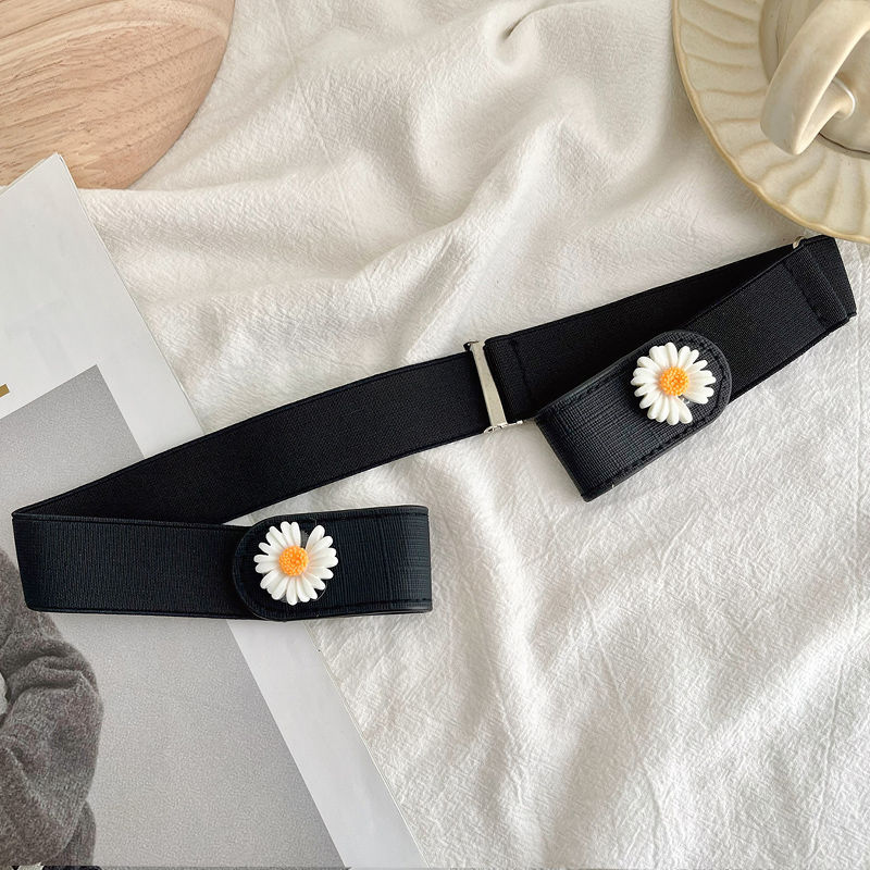 lazy invisible belt women's waist denim pants waist big change small waist of trousers tightening artifact tension adjustment belt details Picture