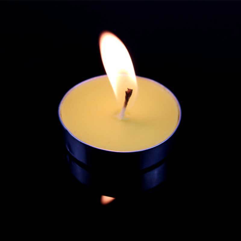 factory wholesale wedding round tealight hotel insulation wax proposal display small candle blessing lighting emergency candle Application Scenario
