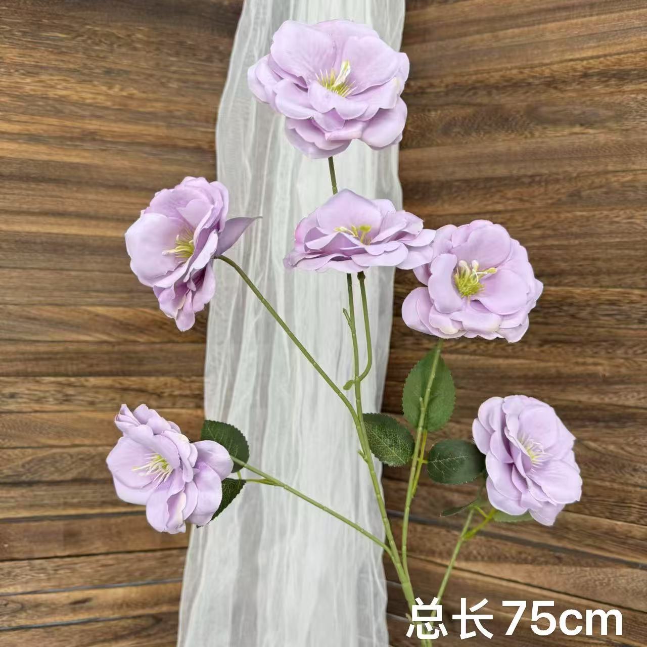 purple artificial flower wedding flower wedding ceremony wedding room scene layout ornamental flower artificial flower landscape diy flower arrangement details Picture