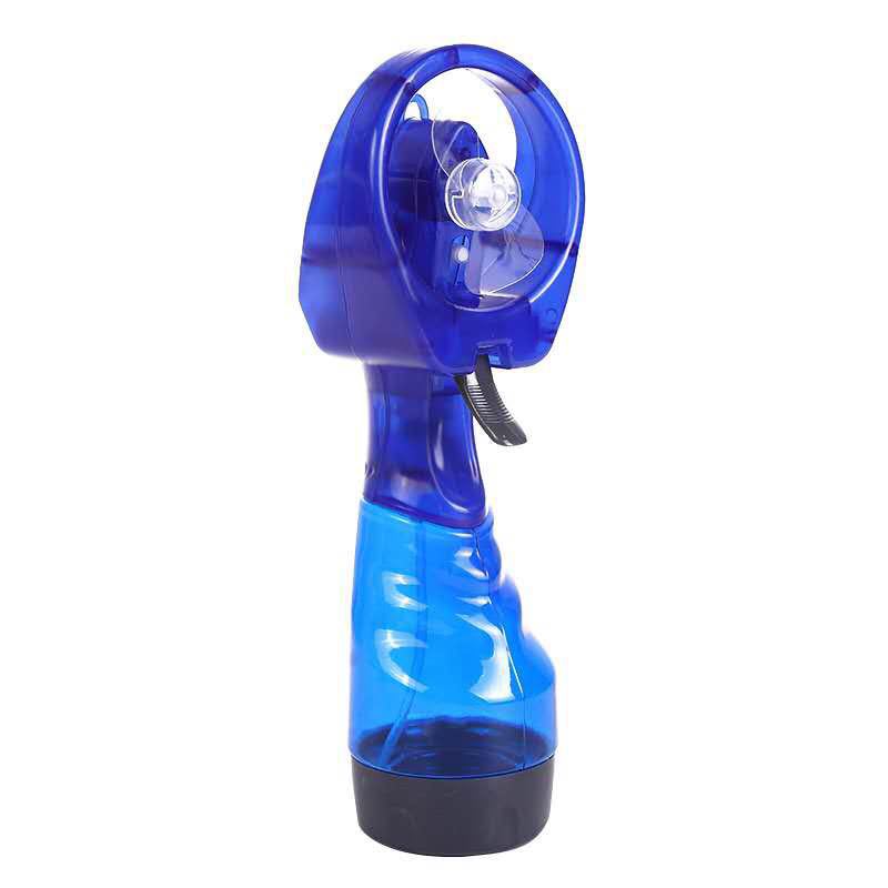 source manufacturer spray fan handheld convenient hand-cranking humidifier mini water spray battery little fan advertising printing full figure