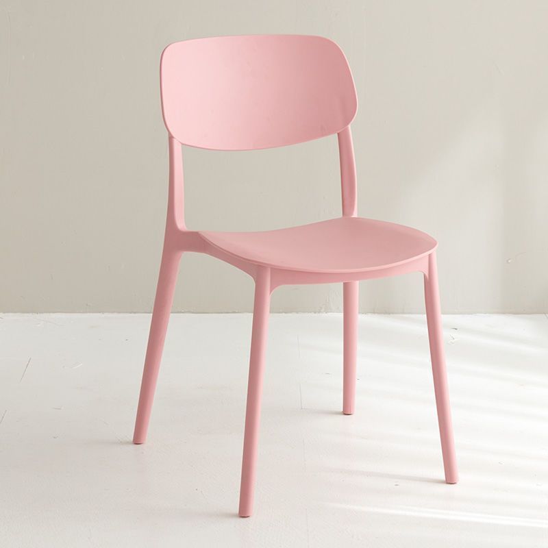 household minimalist living room armchair thick office chair conference chair leisure plastic dining chair adult plastic chair details Picture