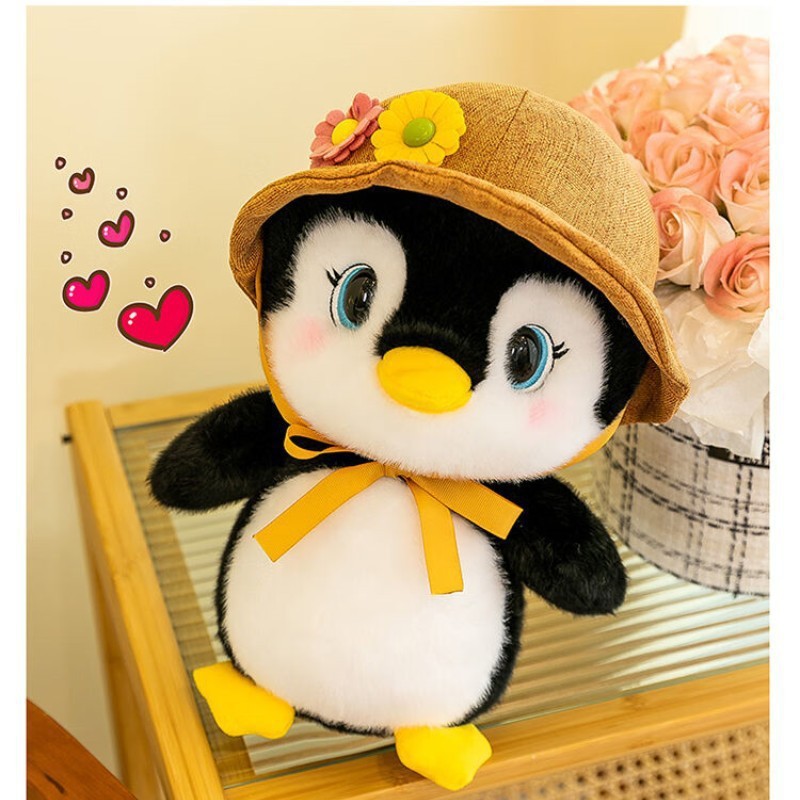 cute ins new penguin doll doll ragdoll plush toy for girls sleeping baby soothing gift Item Picture