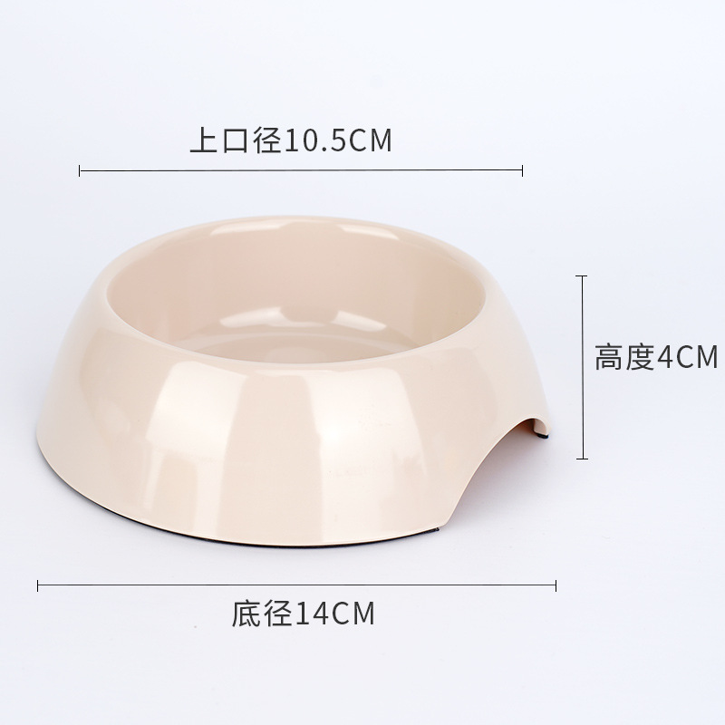 factory sales pet bowl  bowl dog bowl imitation porcelain pet tableware foreign trade  feeding bowl custom logo Specification drawing