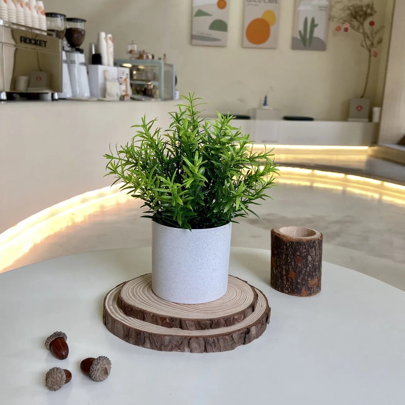 artificial flower artificial bonsai artificial flower office desk surface panel decoration living room nordic light luxury ins ornament photo props Application Scenario
