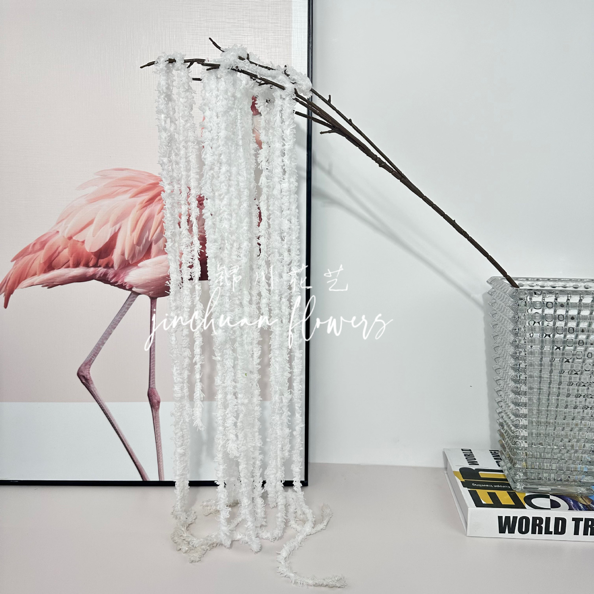 artificial hanging rice artificial flower wool flowers doris lover's tears plant artificial flower wedding celebration decoration hanging wedding hall ceiling flowers Application Scenario