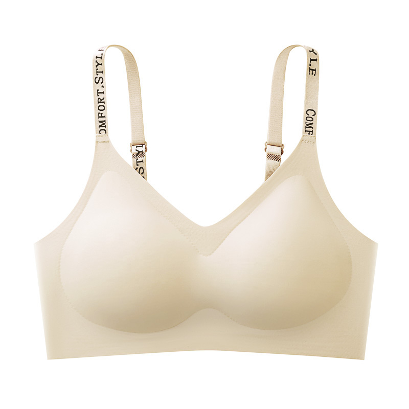 popular japanese and korean simple and seamless one-piece push up women's underwear comfortable breathable underwired girl sweet bra Application Scenario