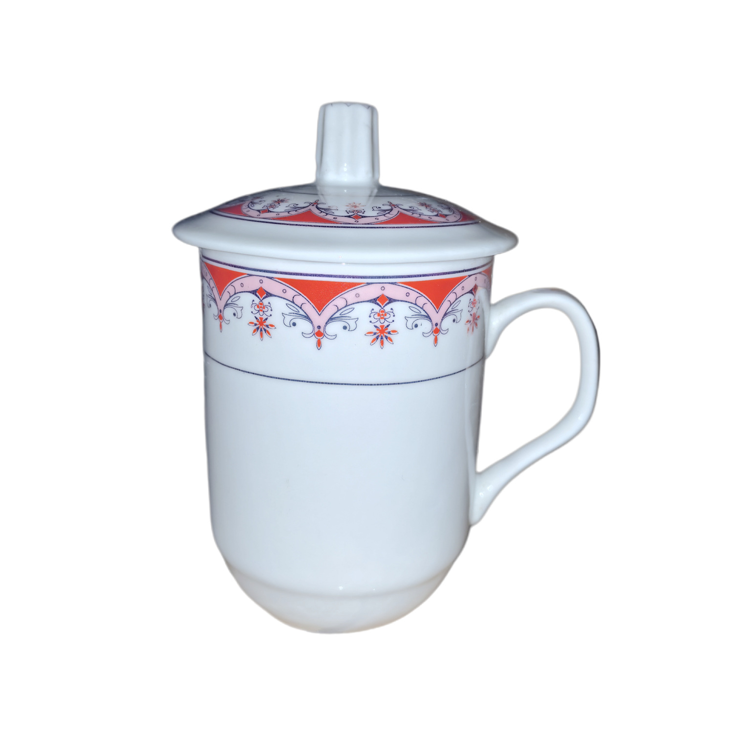 jingdezhen ceramic tea cup set office with cover water cup bone china conference cup home gifts office cup Application Scenario