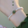 online best-selling product indigo bracelet pearl female 2022 new high sense ins all-match girlfriends bracelet lucky beads female details Picture