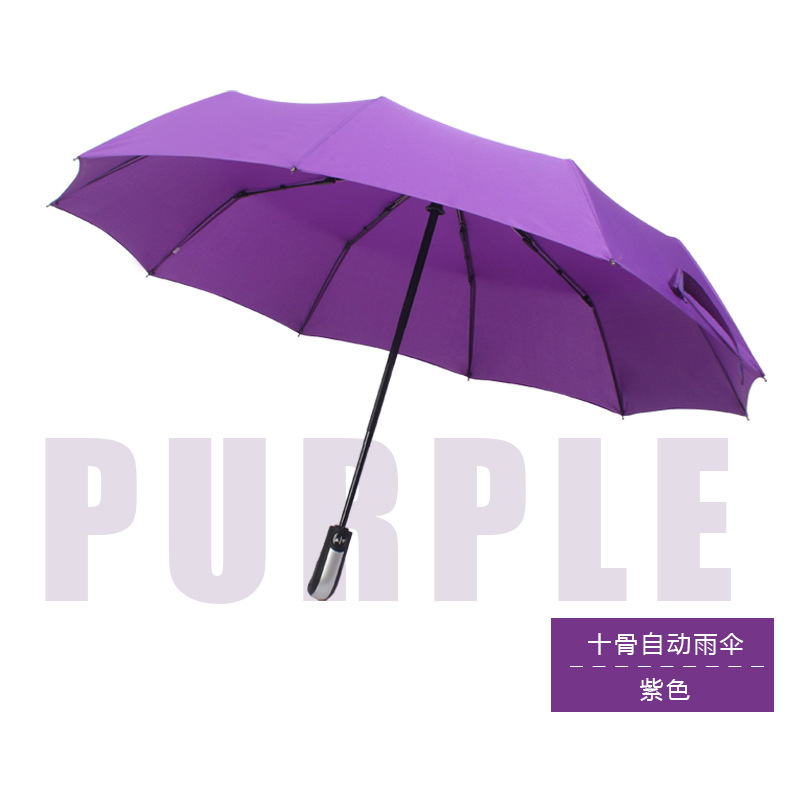 advertising umbrella full-automatic all-weather umbrella female factory wholesale dual-use sun umbrella sun protection uv protection folding sun umbrella Item Picture