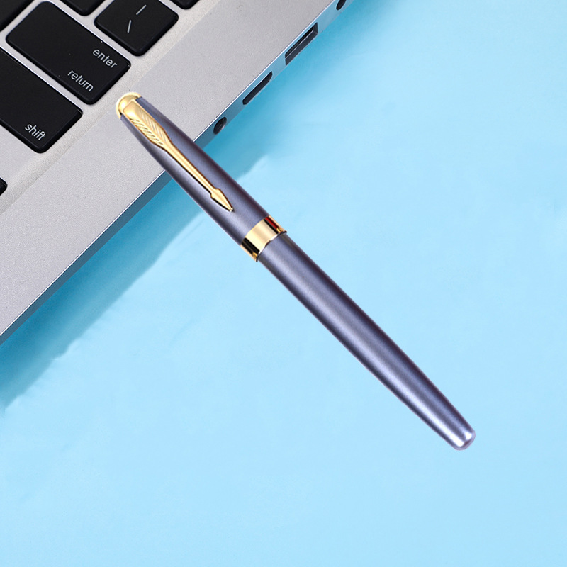 factory in stock calligraphy calligraphy iridium gold pen business gift signature pen gift pen set printable logo full figure
