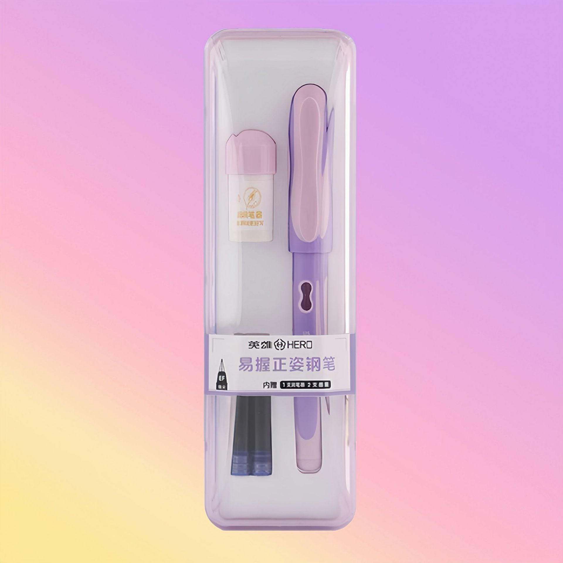 hero pen p339 student flexible glue positive posture iridium pen erasable fashion simple signature pen replacement ink sac pen Application Scenario