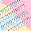 10! pupil prevention myopia ruler with wave line measurement a scale Specification drawing