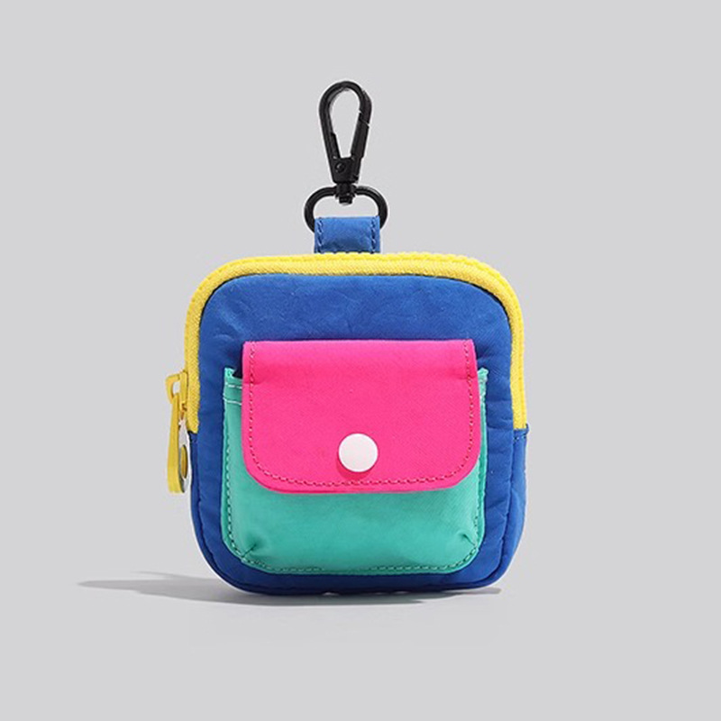 new zipper coin purse cross-border wrist bag polyester waterproof outdoor sports running lulu men's and women's small bag casual Item Picture