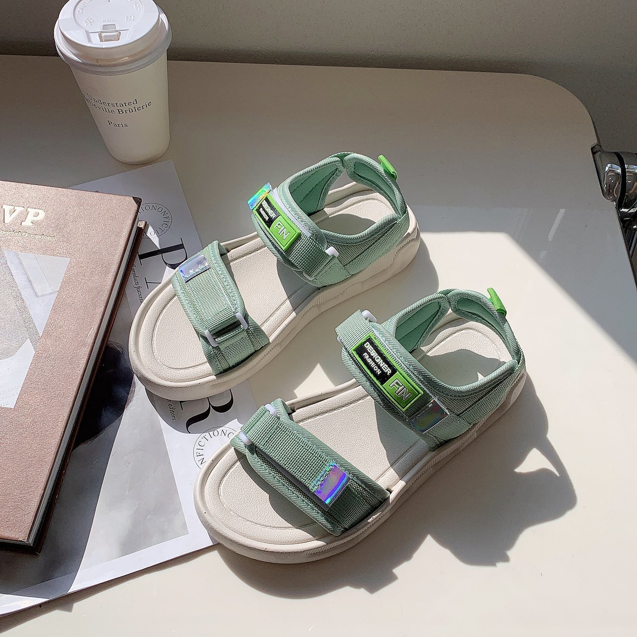 summer 2023 new sandals for women breathable, wear-resistant and non-slip small fresh trend fashion wholesale large size cross-border factory details Picture