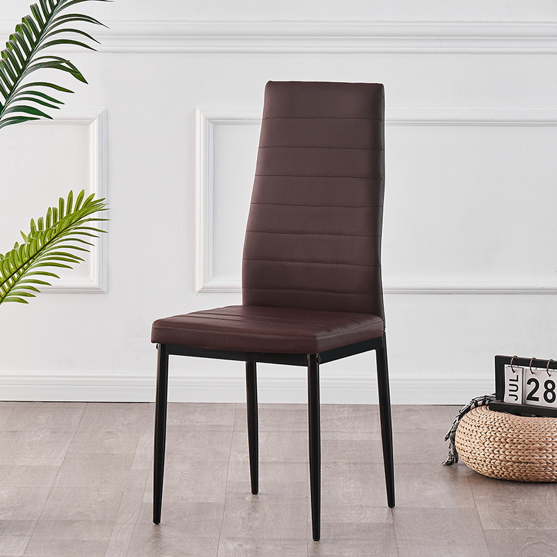customized modern minimalist horizontal chair factory dining chair hotel leisure soft pad chair meeting conference chair home dining chair full figure