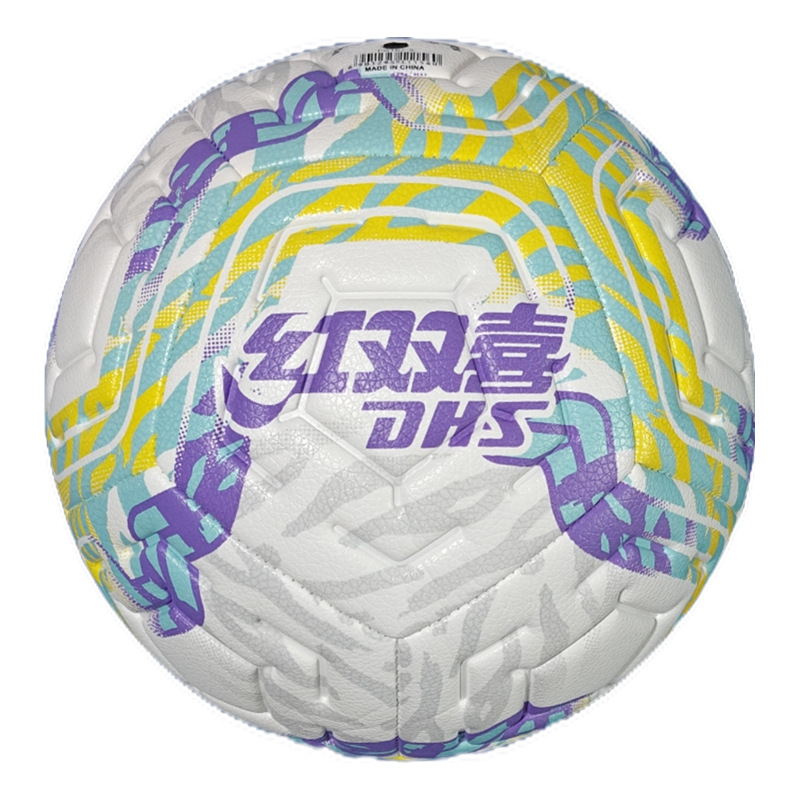 red double happiness football wear-resistant explosion-proof pvc 11 people 5 people no. 5 no. 4 no. 3 kindergarten primary school adult standard low elastic details Picture