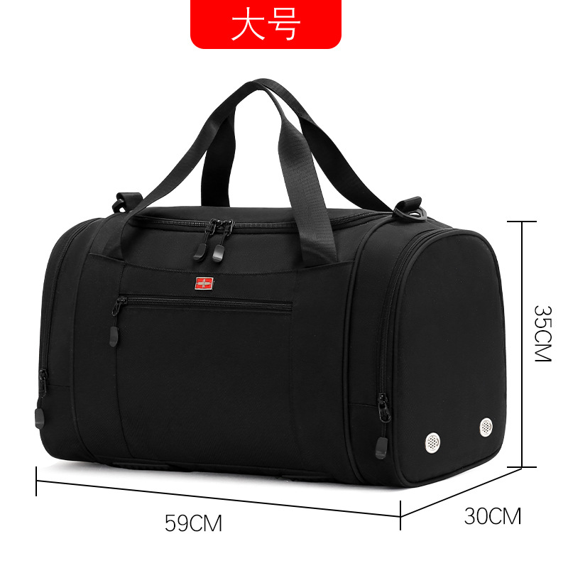 parker saber travel bag men's crossbody handbag sports gym bag large-capacity luggage bag business travel bag Item Picture