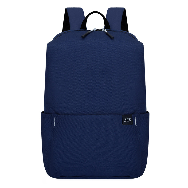 backpack gift printed logo colorful small backpack men's and women's handbags lightweight student schoolbag southeast asia supply Specification drawing