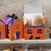 creative halloween baking packaging gift box spot color small house nougat biscuits candy box gift details Picture