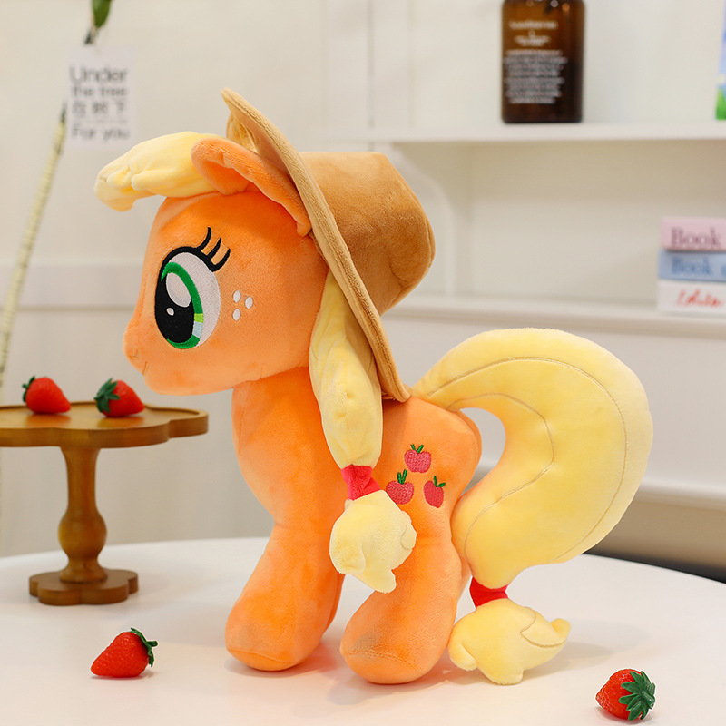 new cute little pony baby li plush toy doll my little pony: friendship is magical doll unicorn children's birthday gifts Item Picture