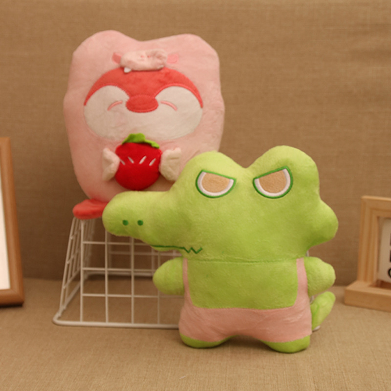 7-inch shopping mall prize claw doll wholesale traffic 20cm plush toy ragdoll wedding throw doll doll details Picture