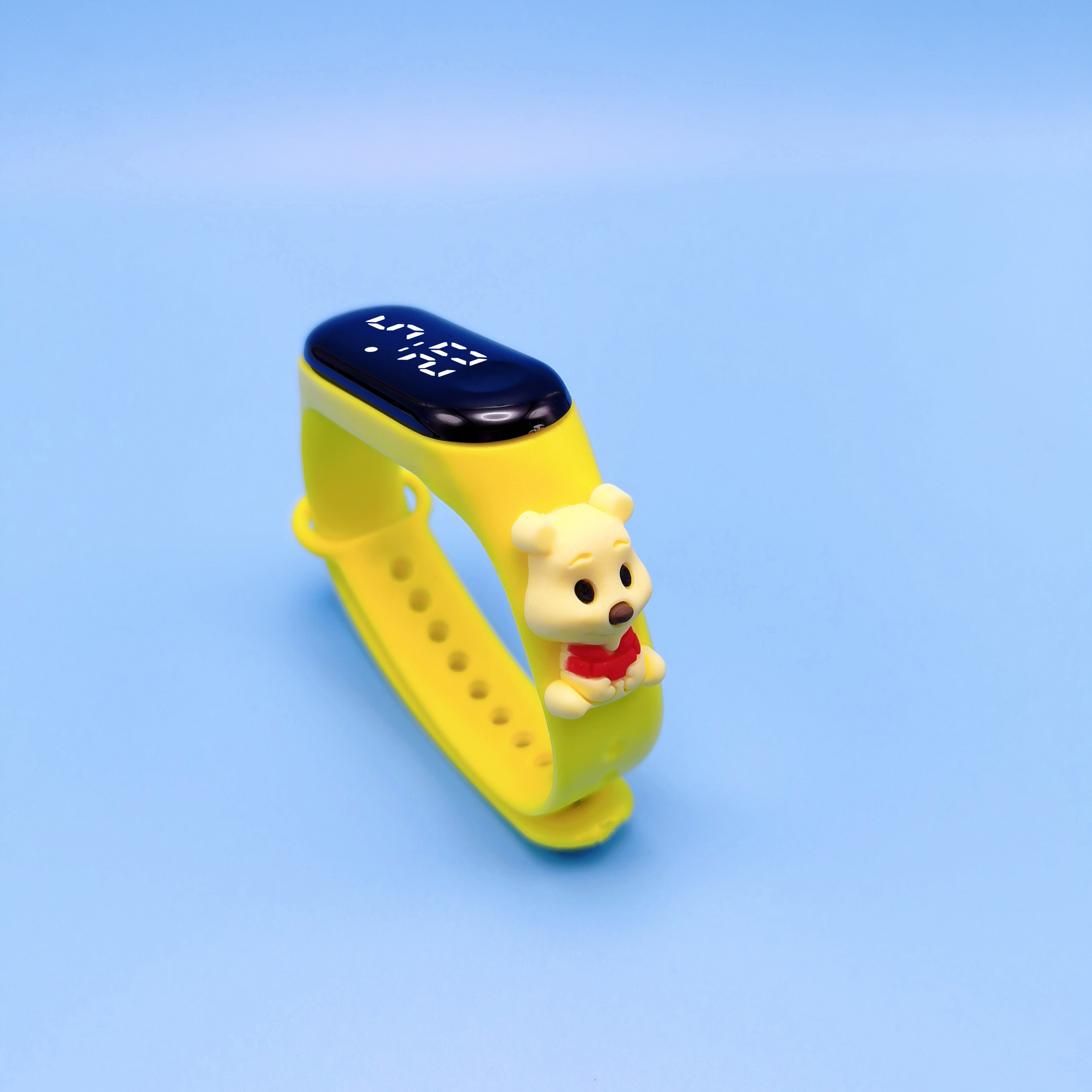 led children's bracelet m3 white light cartoon doll watch electronic touch watch student plastic waterproof kindergarten gifts Specification drawing