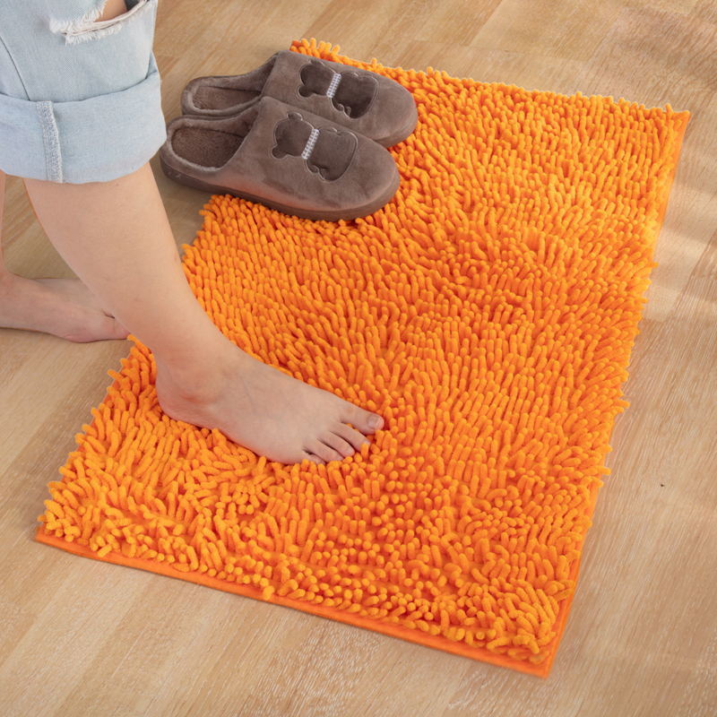 chenille floor mat bathroom entrance floor mat bathroom absorbent non-slip floor mat bedroom carpet kitchen door mat wholesale full figure