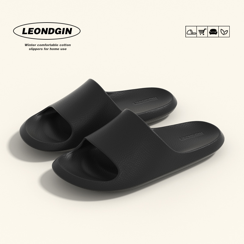 liangorange women's slippers summer home indoor home bathroom non-slip deodorant outdoor outside couple soft bottom sandals Specification drawing